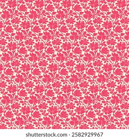 Vintage Purple Room Wallpaper, Old Calligraphic Decor, Vector Version