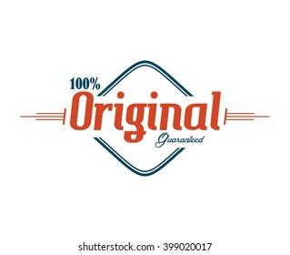 vintage quality badge - label theme
