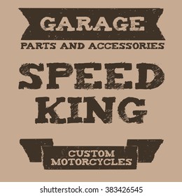Vintage quote Grunge style