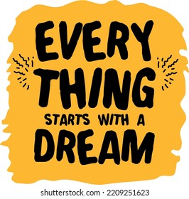 Vintage quote hand-draw design.
This design can be used on digital media, print on t-shirts and bags, as stationary, or as a poster.