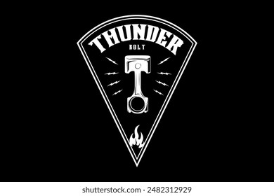 Vintage racing tshirt design  template
