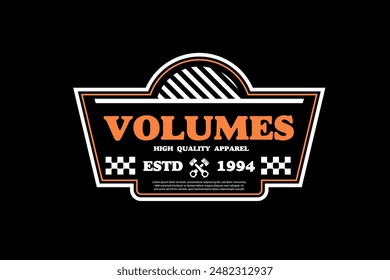 Vintage racing tshirt design  template