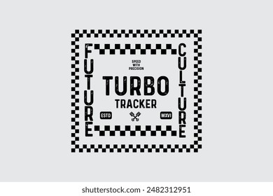 Vintage racing tshirt design  template
