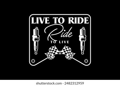Vintage racing tshirt design  template