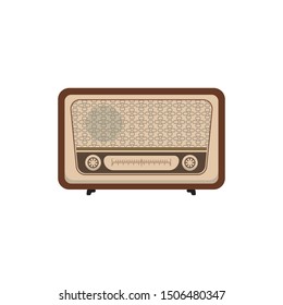 vintage radio creative and unique from 1950 and the years