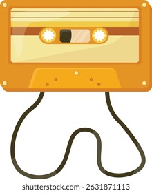 Vintage Radio Record Cassette Player