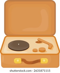 Tocador de cassetes de rádio vintage