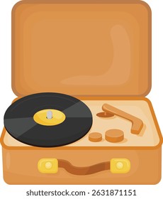 Vintage Radio Record Cassette Player