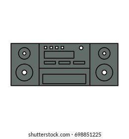 Vintage radio stereo