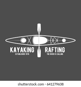 vintage rafting label