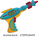 vintage raygun toys vector design