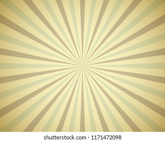 Vintage rays background. Vector illustration.