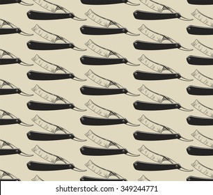  vintage razor pattern
