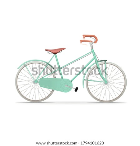 Similar – Image, Stock Photo ride a bicycle Elegant