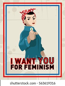 vintage recruitment war old poster feminism feminist worker girl