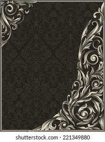 Vintage rectangle frame