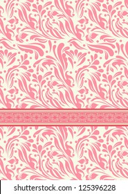 Vintage red background for invitation, backdrop, card, new year brochure, banner, border, wallpaper, template, texture vector eps 10