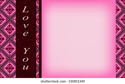 Vintage red background with space for some text