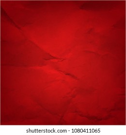 Vintage Red PaperWith Gradient Mesh, Vector Illustration