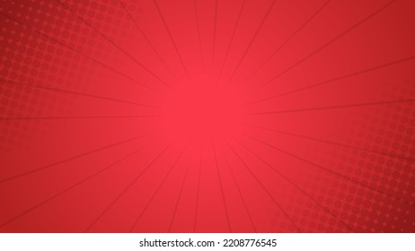 vintage red ray background design illustration. retro wallpaper.