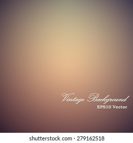 Vintage red and yellow vignette vector background.