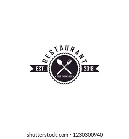 Vintage Restaurant Logo Design Inspiration