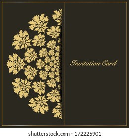 Vintage restaurant menu design 