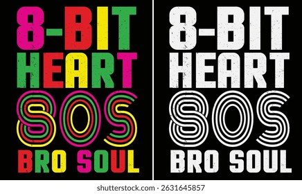 Vintage retro 80s design for t-shirt, bags, mugs, stickers, banner, poster, icon, logo etc.