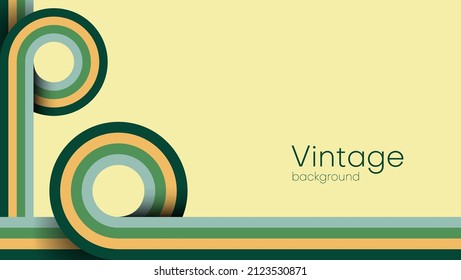 vintage retro abstract background.vector illustration