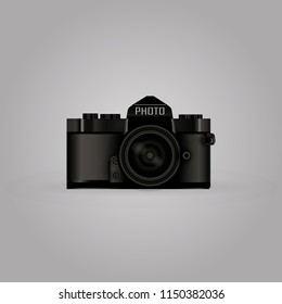 vintage retro analog reflex camera