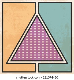 vintage retro background, illustrator in vector format