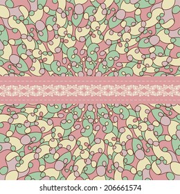 Vintage retro background for invitation vector eps 8