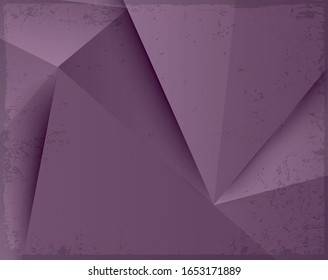 Vintage retro background with triangles