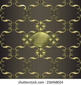 Vintage retro background. Vector illustration