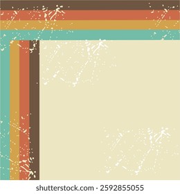 vintage retro background vector illustration
