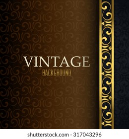 Vintage retro background, vector illustration eps 10.