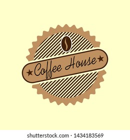Vintage Retro Badge Coffee and Labels. Vector Illustration. Eps 10