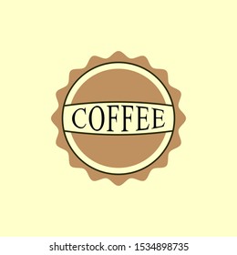 Vintage Retro Badge Coffee and Labels. Vector Illustration. Eps 10
