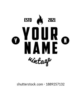 Vintage retro badges or logotypes set. Vector design elements, corporate signs, logos, identity, labels, badges and objects.