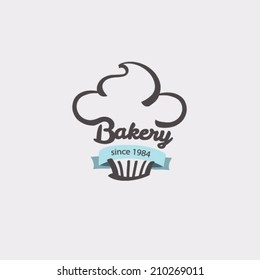 Vintage retro bakery 