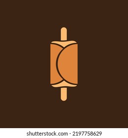 Vintage Retro Bakery, Cake Shop Vector Logo Stamp. Bread logo design.