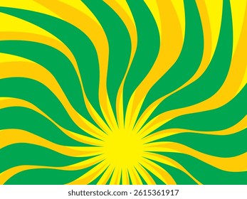 Vintage retro banner background. Colorful grunge wave wallpaper. Vector illustration. Twist party backround pattern.	

