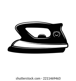 Vintage retro bed iron. Can be used like emblem, logo, badge, label. mark, poster or print. Monochrome Graphic Art. Vector Illustration. Engraving woodcut slyle.
