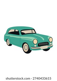 vintage retro car vector illustration design