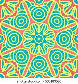 Vintage retro ceramic tile pattern set collection