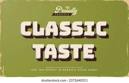 vintage retro classic colourful shabby worn editable text effect alphabet font typography typeface