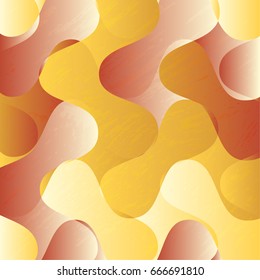 Vintage retro colorful yellow red abstract wave background pattern, ancient artistic style, carnival circus design
