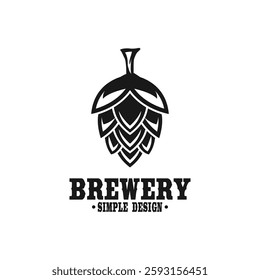 Vintage retro craft brewery logo design. logo suitable for brewing or beer campany