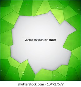 Vintage retro crystallize background. EPS10 vector