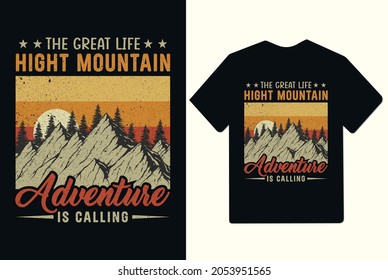 Vintage retro custom unique fishing mountain beach hunting wild t shirt design.
100% free design you can use anywhere. 